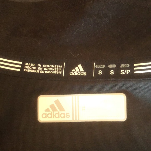 ADIDAS black light jacket size small - Picture 10 of 11